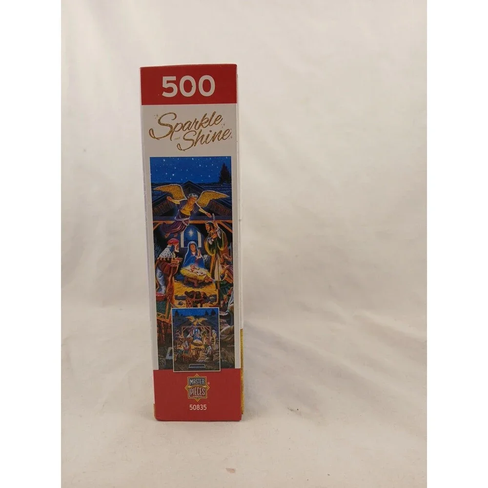 MasterPieces 500 Piece Sparkle Glitter Jigsaw Puzzle-